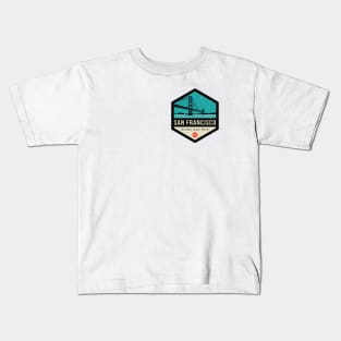 San Francisco Badge Design Kids T-Shirt
